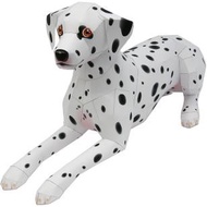 DIY Papercraft Dalmatian Dog