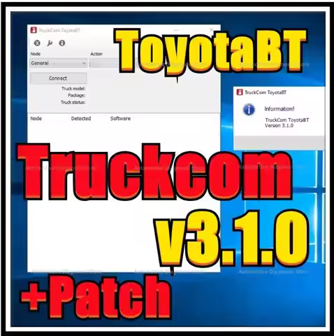 TruckCom BT 3.1.0 + Service Bases [08/2021]+ Patch for Toyota