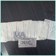 ❐ △ Daeng Sai 4 emblem for elbow only (small) stainless