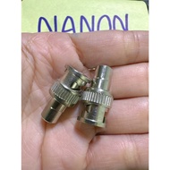 BNC Male to RCA AV Female Connector Adapter TV CCTV Cable Recorder 1 Piece