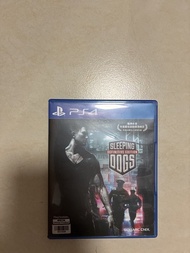 PS4  Sleeping Dogs 訓導犬 終極版 遊戲碟