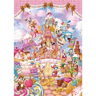 TENYO DISNEY MICKEY AND HIS FRIENDS DPG-266-570 / D-300-053 GYUTTO PURE WHITE JIGSAW PUZZLE 266 / 30
