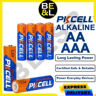 PKCELL AA / AAA Alkaline Battery 1.5V (60pcs) – Remote, Toys, Clock, Torch Use