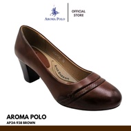 AROMA POLO Ladies Office Heels (AP24-938) Kasut Wanita Kasut Perempuan Kasut Tinggi Kasut Office Kas