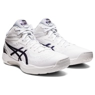 ASICS GELHOOP V14 籃球鞋 男女中性款 輕量型 白x紫x銀/ 27.5cm