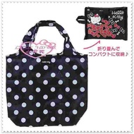 ♥小花花日本精品♥Hello Kitty 購物袋手提收納袋環保購物袋 摺疊收納袋41115701