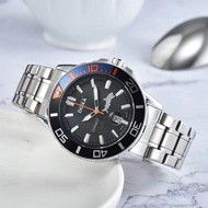 Seiko นาฬิกากีฬาซูเปอร์แมน SRPD63K1อัตโนมัติ100เมตรหยกสีเขียวหน้าปัดสแตนเลสนาฬิกาเจนท์สร้อยข้อมือเหล็ก