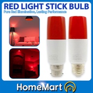 LED MINLITE E27 B22 Bulb Lighting LED CNY Red Light Bulb Color Bulb 10W Stick Lightbulbs LED Night B
