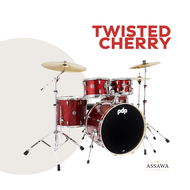 กลองชุด DW PDP Mainstage Series 5-piece Complete Set อุปกรณ์ Hardware ครบชุด พร้อมชุดฉาบ Paiste & หม