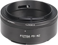 FOTGA FD-N/Z Lens Adapter Ring for Canon FD Lens Adapter Converter to Z-Mount Camera, Compatible wit