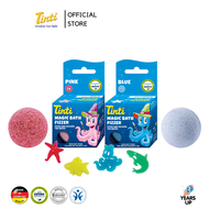 TINTI® Magic Bath Bomb สบู่เด็ก บาธบอมบ์ มีเซอร์ไพรส์ด้านใน 40g บาธบอลเปลี่ยนสีน้ำ ไร้สารพิษ ผลิตที่เยอรมนี ของเล่นอาบน้ำ ของเล่นเด็ก Bath Ball Baby &amp; Kid's Bath Toys Product of Germany