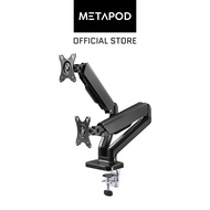 Goobay Monitor Mount with Gas Spring - (Single / Dual) (17-32 inch) - Black