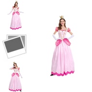 Mario Peach Princess Costume Party Halloween For