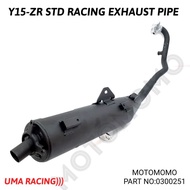 Y15ZR YAMAHA UMA RACING STD EXHAUST PIPE
