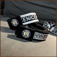 HT5 Street Dance Graffiti Hip Hop Belt Fashion Canvas Belt The Simpsons Graffiti Automatic Buckle Be