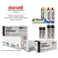 Maxell Super Heavy Duty AA & AAA Battery(1Box - 40Pcs) & Maxell Alkaline AA & AAA Battery (1Box - 40