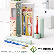 EBISU Value Set - Wide Head Toothbrush X 3 + FREE Tooth brush Travel Case & Tooth brush Stand