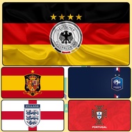 Large Football TEAM Mouse Pad, Mouse Pad 80x30cm / 90x40cm / 120x60cm Anti-Slip, Durable