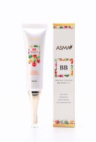 ASMA BB Aura Plus Anti-Acne SPF50 PA+++  ครีมกันแดดผสมรองพื้น ปกป้องผิวจากแสงแดด ปรับผิวให้สว่างขึ้น