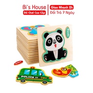 3D puzzles, puzzle toys - Bi house smart toys