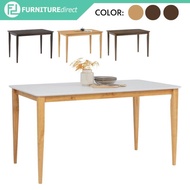 Furniture Direct CHARMANT 1.4M Solid Wood Dining Table/ meja makan kayu/ meja ikea/ meja makan murah