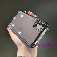 Casing For Samsung A31 tpu SJFS High-definition transparent drop-resistant Phone Case