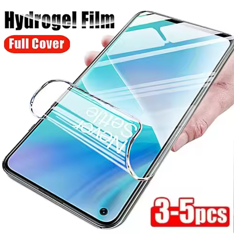 3-5Pcs Hydrogel Film For OnePlus 12 11 10 9 8 Pro Screen Protector Film OnePlus 10R 9R 8T 7T 6T Nord