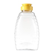 Empty Squeeze Bottles for Honey - Clear Plastic Honey Container Refill BPA Free Food Safe