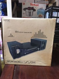 MAX Mini DVD Hi Fi System 小型音響組合