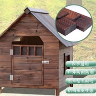 All-Season Wooden Dog House Outdoor Rainproof Dog House Outdoor Dog Cage Dog House Type Dog House Wa