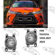 Car front bumper fog light driving lights for toyota vios 2021 2022 Front Fog Light projector fog la