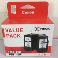 Canon catridge 810 + 811 (black & colour)