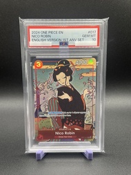 OP TCG/ OTCG 2024 海賊王 One Piece 🇺🇸美版一週年 浮世繪紀念卡 PROMO 之一 妮可羅賓  阿賓 EN 1ST Anniversary  Noic Robin / Mi