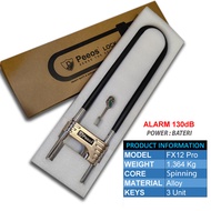 alarm motor dan rumah Peeos Lock Peeos FX12 Pro smart u lock motorbike security protection glass doo