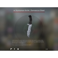 CSGO SKIN  ★ Huntsman Knife | Damascus Steel (FN)