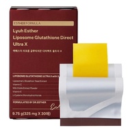 DR ESTHER FORMULA Liposome Glutathione Direct ULTRA X / 325 mg x 30 sheets (9.75 g) / Esther Ultra X