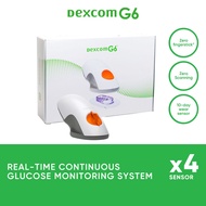 Dexcom G6 - 4x Sensors + FREE 1x Transmitter