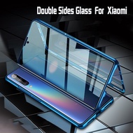 360 Metal Magnetic Phone Case Casing for Xiomi Xiaomi Mi 11 Ultra Redmi note10 note 10 pro 10s mi11 lite 5G NE 4G POCO F3 X3 Pro NFC Cover Case