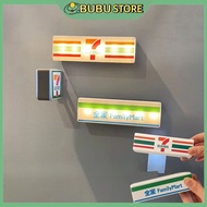 Magnetic Fridge Stickers Mini Convenience Store Signboard Magnets Family Mart 7-11 Home Home Decor 7