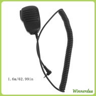 WINN 3 5mm Handheld Speaker Mic PPT For Yaesu VX-1R VX-2R VX-5R FT-60R VX-150 FT-250