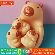 Capybara Children's Bath Bathtub Toy, Kapi Baba Silicone, No Holes, No Water Ingress