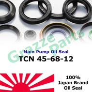 Japan Main Pump Oil Seal for 45*68*12 / 45mm x 68mm x 12mm / 45-68-12