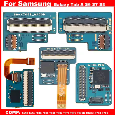 For Samsung Galaxy Tab A S6 S7 S8 SM T510 T515 P610 P615 T865 T870 X700 X706 LCD Display Touch Scree