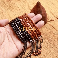 GROSIR 10 Pcs Gelang Tasbih Kokka Ori Motif Dadu 33 Butir - Kaukah Koka Kaokah Kauka Kaoka Kotak Asl