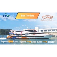 Batam Fast Ferry Ticket (Singapore-Batam-Singapore)