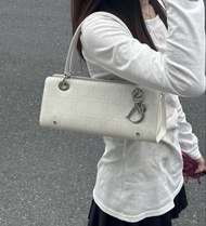 特價🙌🏻Dior White Handbag  Lady Joy vintage 中古
