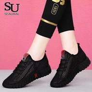 SEAURAL kasut perempuan murah dan cantik Sneaker Korean Casual Shoes for Women New Style 2021 Ladies Woman Breathable Sport Shoes