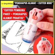 Eraser + Cutter Information Address Receipt Package Opener Thermal Removal Information Cutter Packag