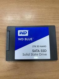 WD BLUE  1TB  3D NAND SATA SSD固態硬碟(藍標) 1500元    原廠保固至2025 02