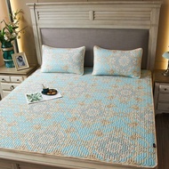 Foldable Latex Cooling Mat Three-Piece Set Tsingtao Silk Air Conditioned Soft Mat 1.8m Washable Summ